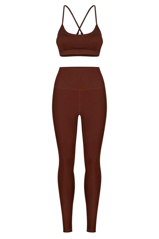 Zestaw Spinta Veloce Brązowy