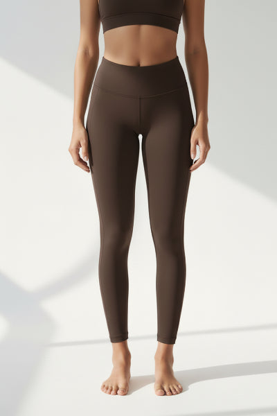 Legginsy Spinta Veloce Brązowe