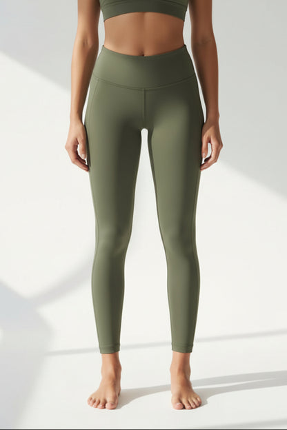 Legginsy Spinta Veloce Ciemna Zieleń