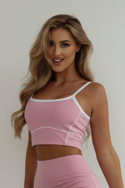 Top Aria Fiera Różowy